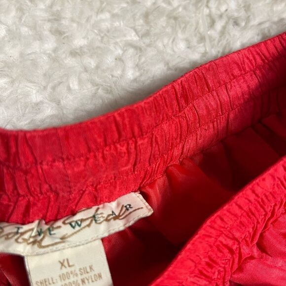 NWT Robert Stock 100% Silk Active Wear Nautical print Jacket & orange pa… - Picture 6 of 15